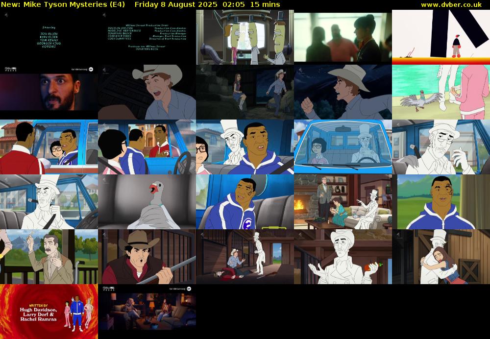Mike Tyson Mysteries (E4) Friday 8 August 2025 02:05 - 02:20