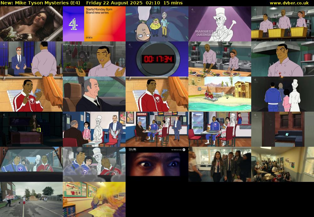 Mike Tyson Mysteries (E4) Friday 22 August 2025 02:10 - 02:25
