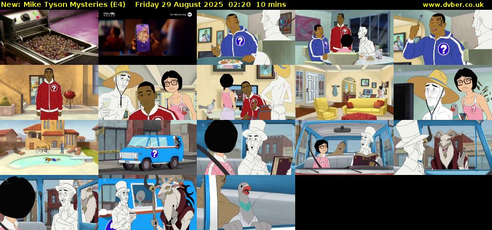 Mike Tyson Mysteries (E4) Friday 29 August 2025 02:20 - 02:30