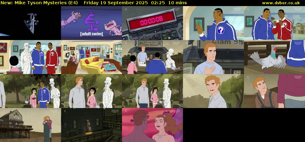 Mike Tyson Mysteries (E4) Friday 19 September 2025 02:25 - 02:35