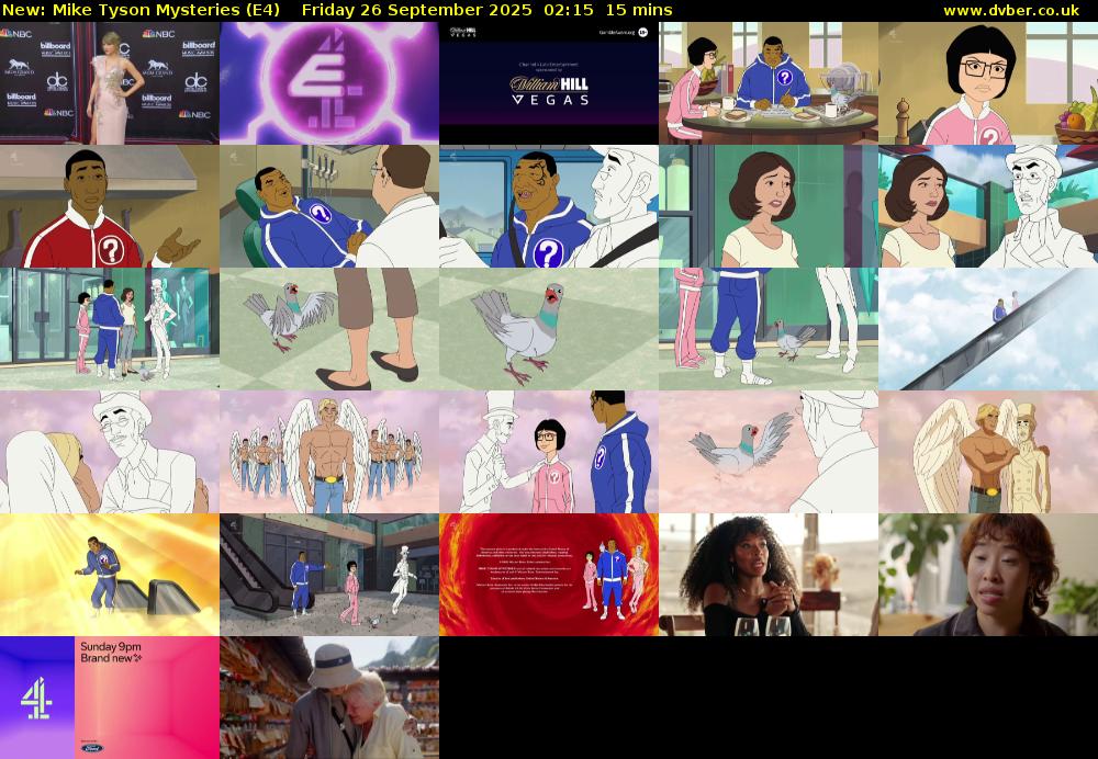 Mike Tyson Mysteries (E4) Friday 26 September 2025 02:15 - 02:30