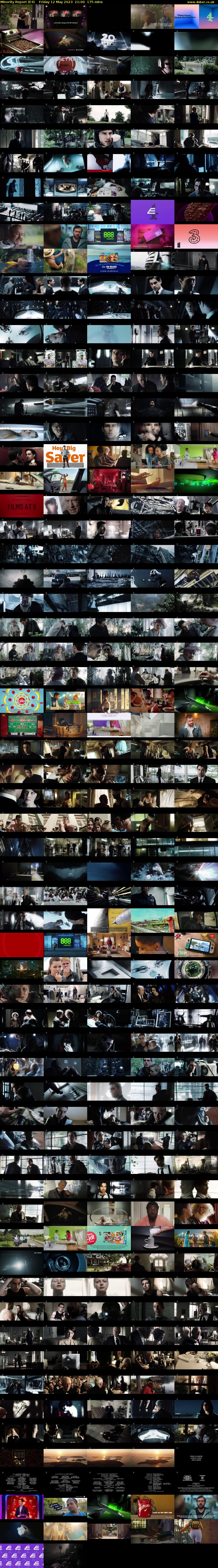 Minority Report (E4) Friday 12 May 2023 21:00 - 23:55