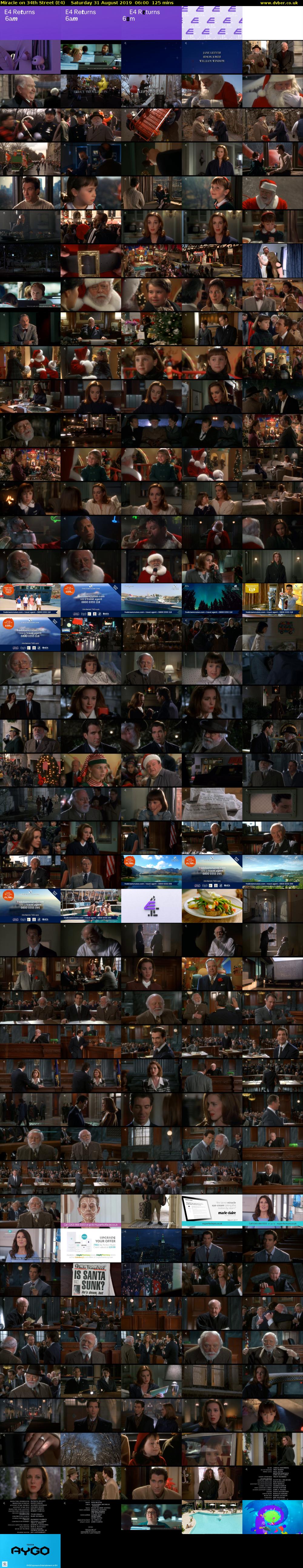 Miracle on 34th Street (E4) Saturday 31 August 2019 06:00 - 08:05