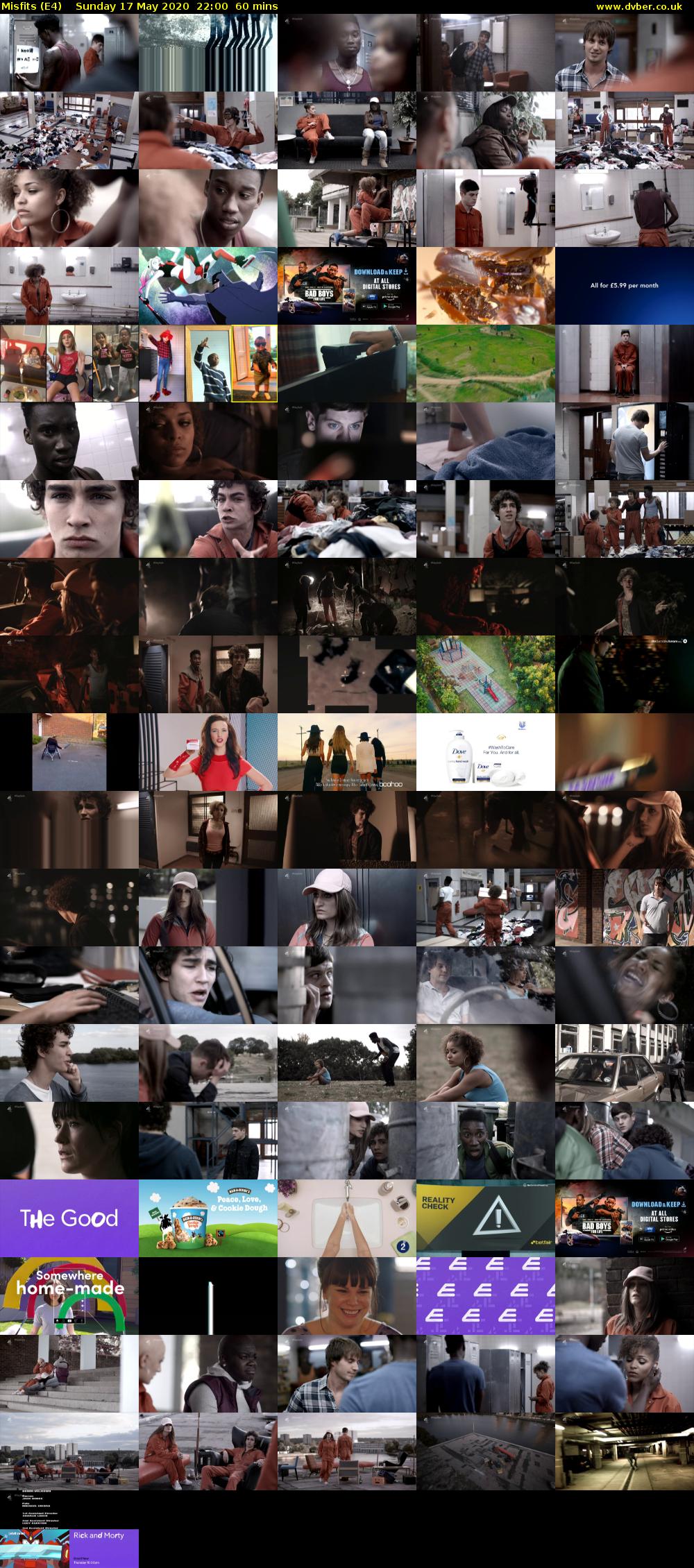 Misfits (E4) Sunday 17 May 2020 22:00 - 23:00