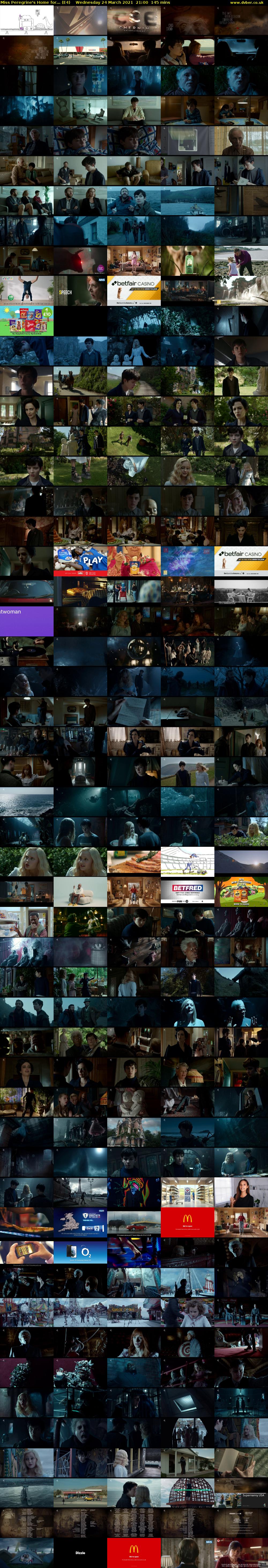 Miss Peregrine's Home for... (E4) Wednesday 24 March 2021 21:00 - 23:25