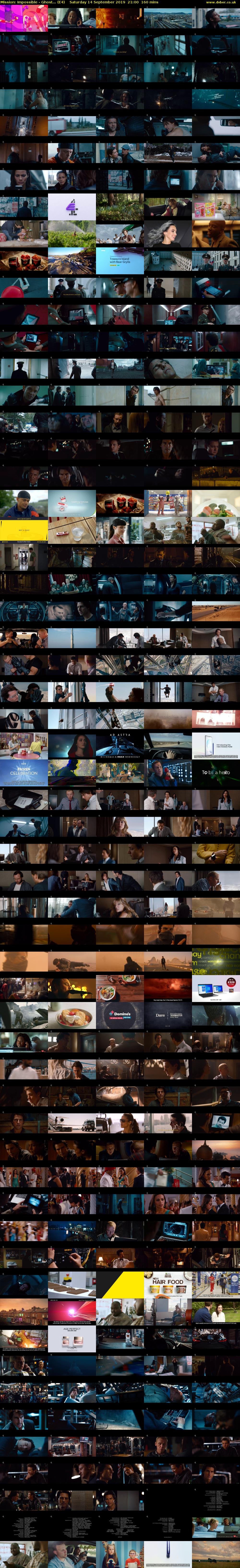 Mission: Impossible - Ghost... (E4) Saturday 14 September 2019 21:00 - 23:40