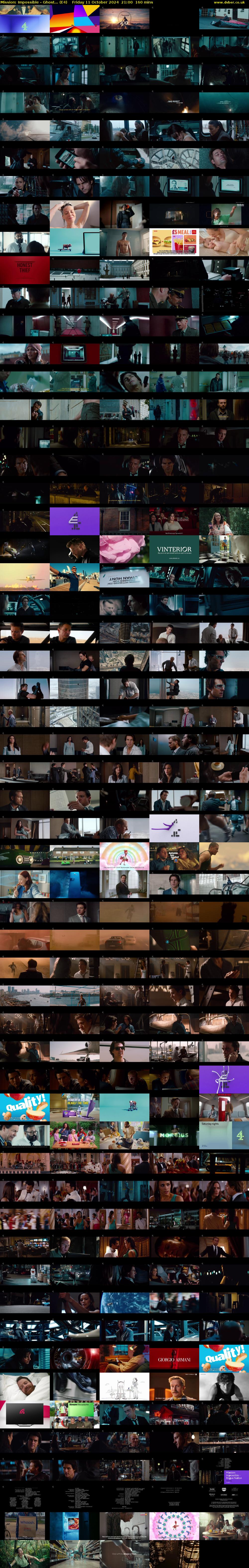 Mission: Impossible - Ghost... (E4) Friday 11 October 2024 21:00 - 23:40