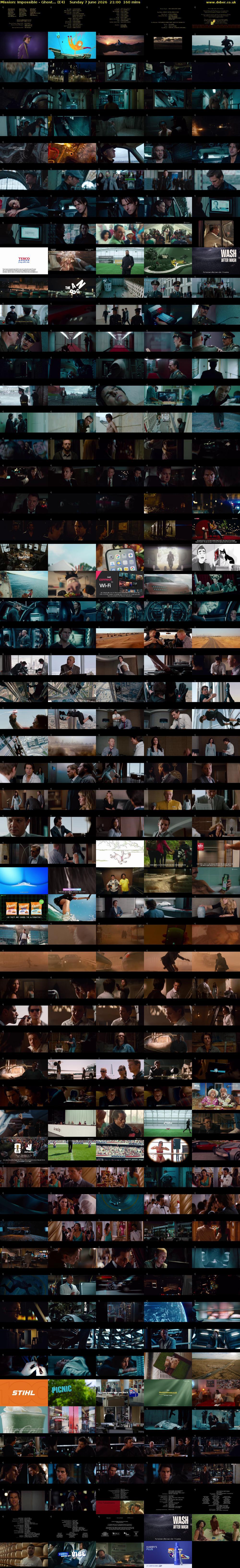 Mission: Impossible - Ghost... (E4) Sunday 7 June 2026 21:00 - 23:40