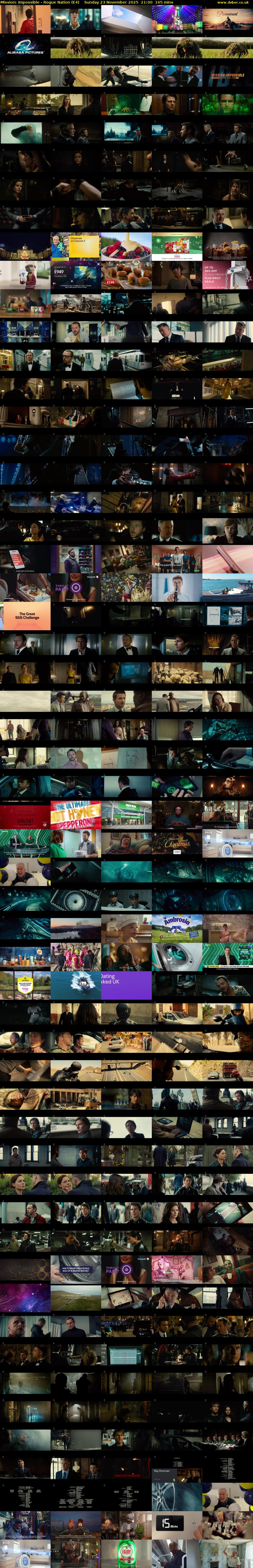 Mission: Impossible - Rogue Nation (E4) Sunday 23 November 2025 21:00 - 23:45