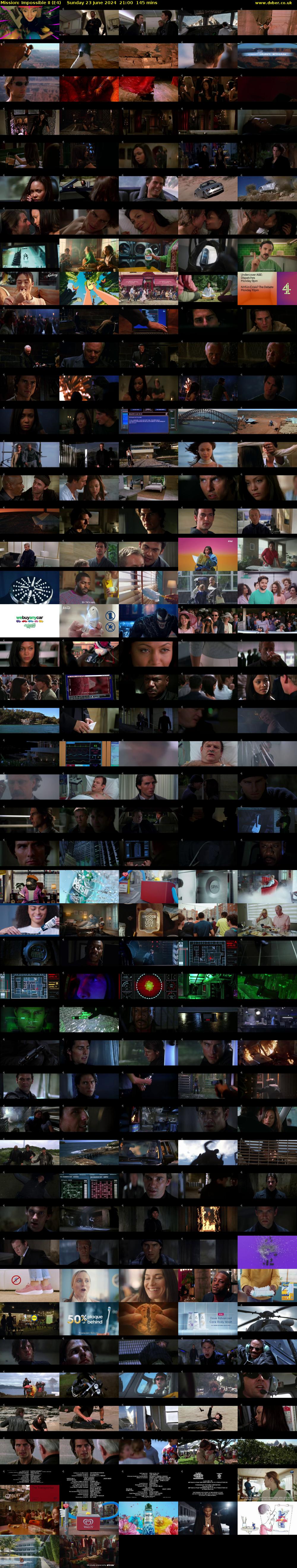 Mission: Impossible II (E4) Sunday 23 June 2024 21:00 - 23:25