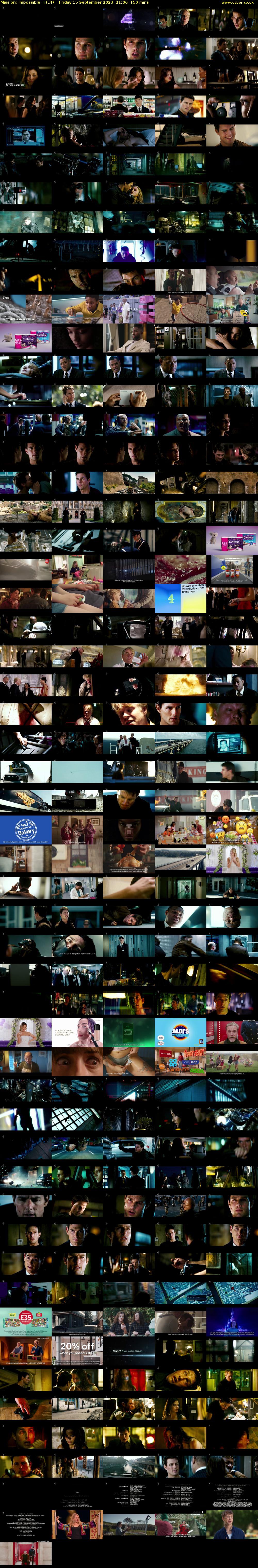 Mission: Impossible III (E4) Friday 15 September 2023 21:00 - 23:30