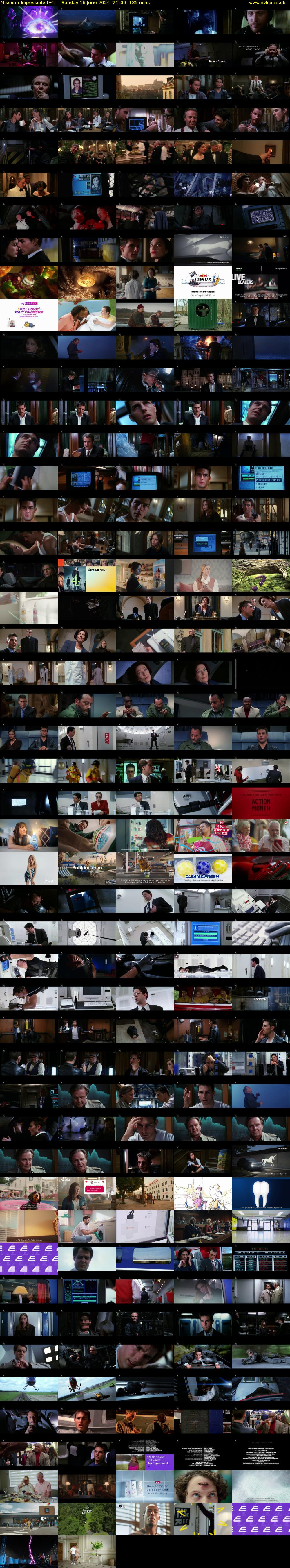 Mission: Impossible (E4) Sunday 16 June 2024 21:00 - 23:15