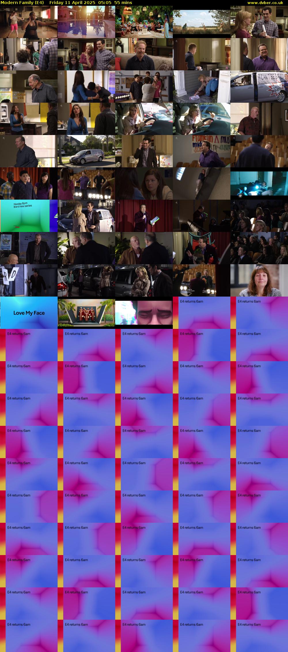 Modern Family (E4) Friday 11 April 2025 05:05 - 06:00