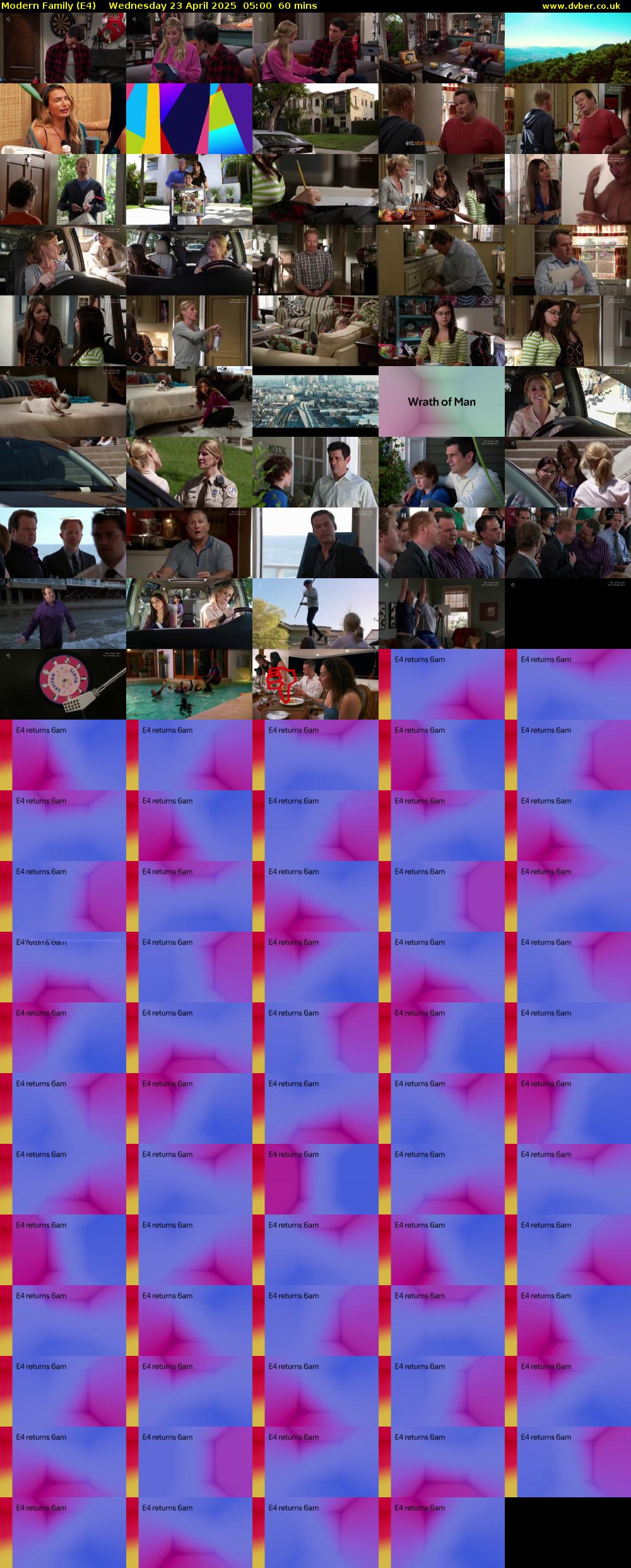 Modern Family (E4) Wednesday 23 April 2025 05:00 - 06:00