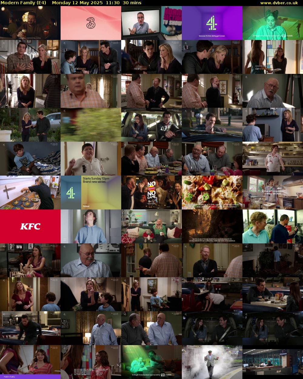 Modern Family (E4) Monday 12 May 2025 11:30 - 12:00