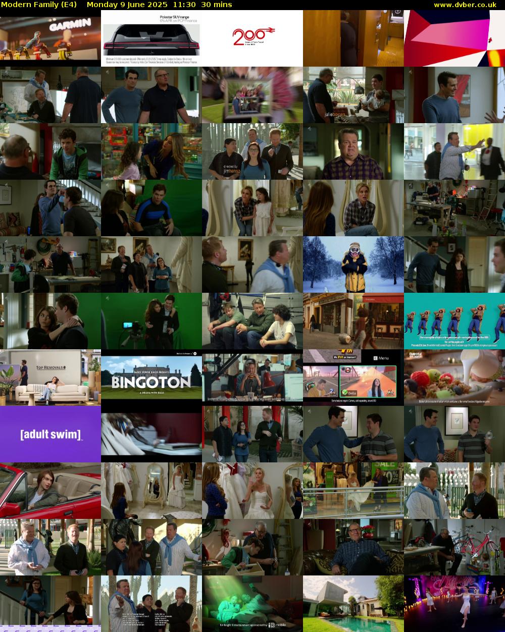 Modern Family (E4) Monday 9 June 2025 11:30 - 12:00