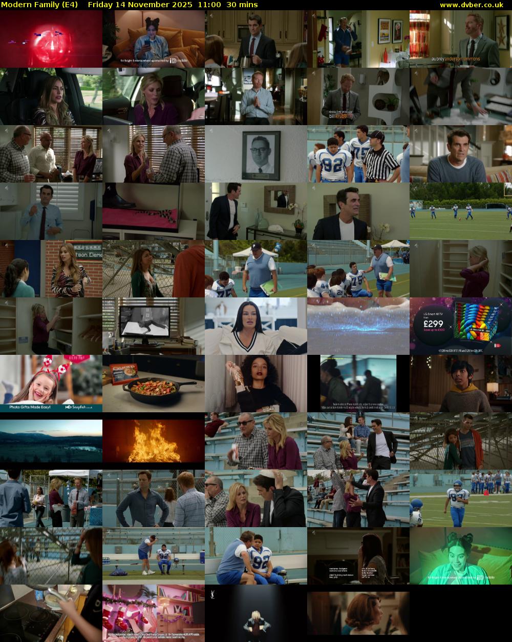 Modern Family (E4) Friday 14 November 2025 11:00 - 11:30