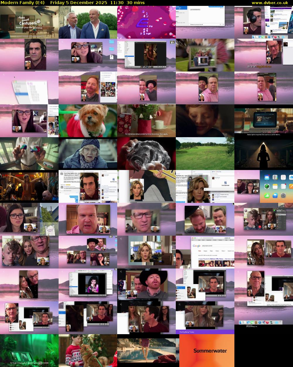 Modern Family (E4) Friday 5 December 2025 11:30 - 12:00