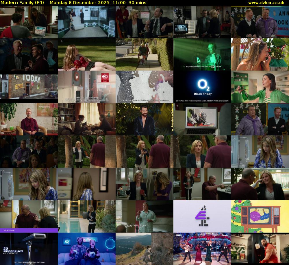 Modern Family (E4) Monday 8 December 2025 11:00 - 11:30