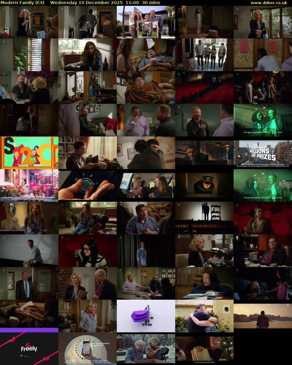 Modern Family (E4) Wednesday 10 December 2025 11:00 - 11:30