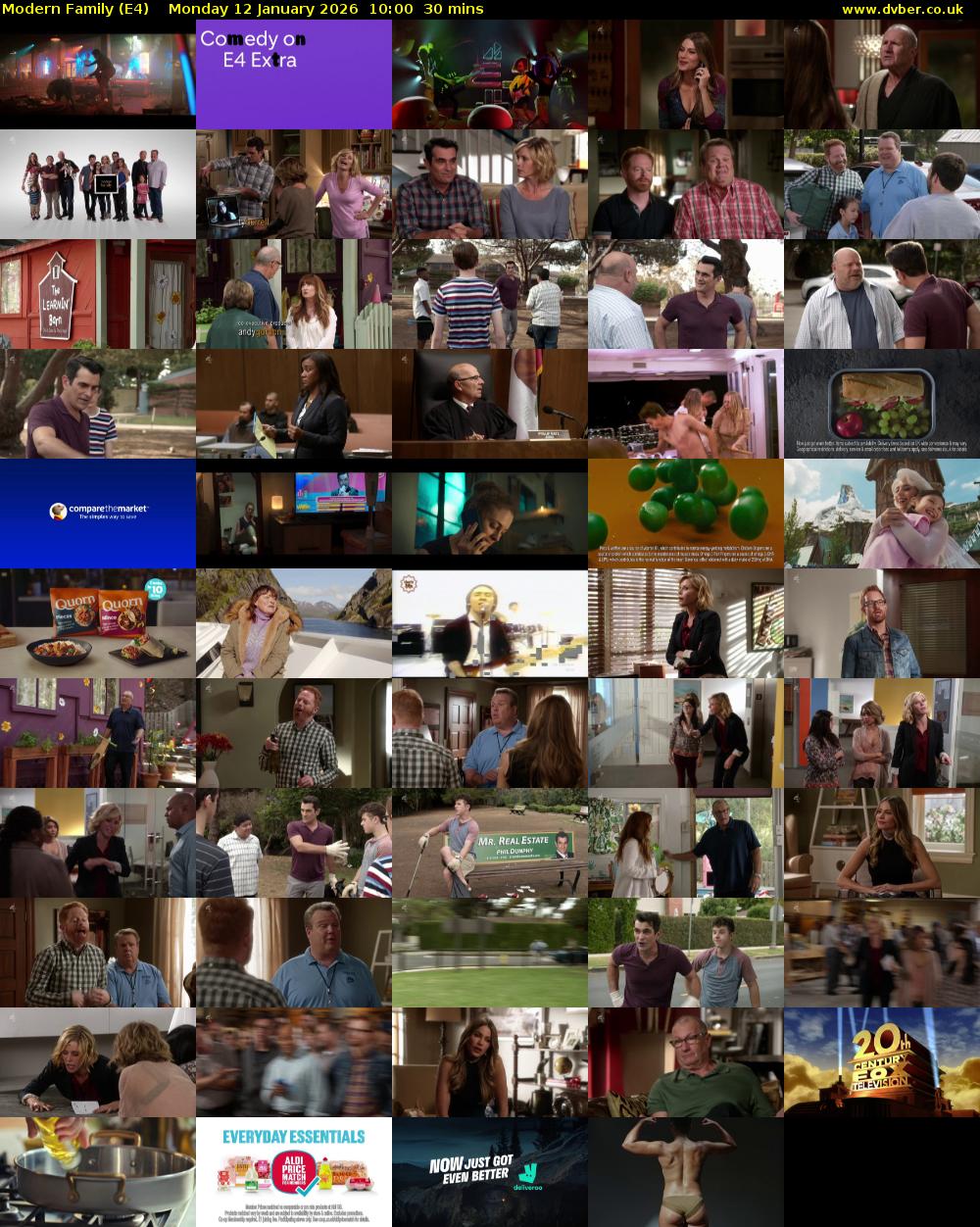 Modern Family (E4) Monday 12 January 2026 10:00 - 10:30