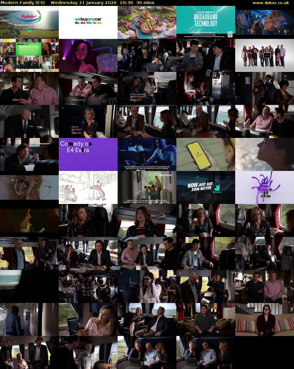 Modern Family (E4) Wednesday 21 January 2026 10:30 - 11:00