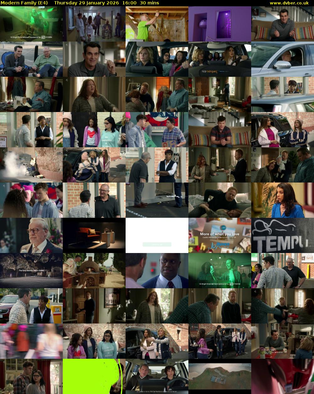 Modern Family (E4) Thursday 29 January 2026 16:00 - 16:30