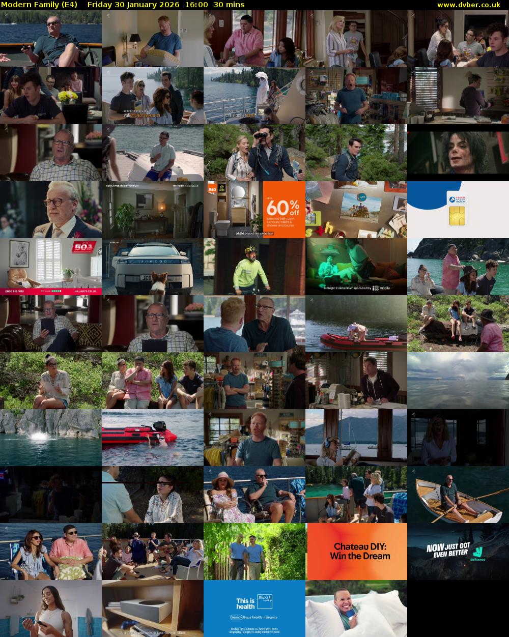 Modern Family (E4) Friday 30 January 2026 16:00 - 16:30