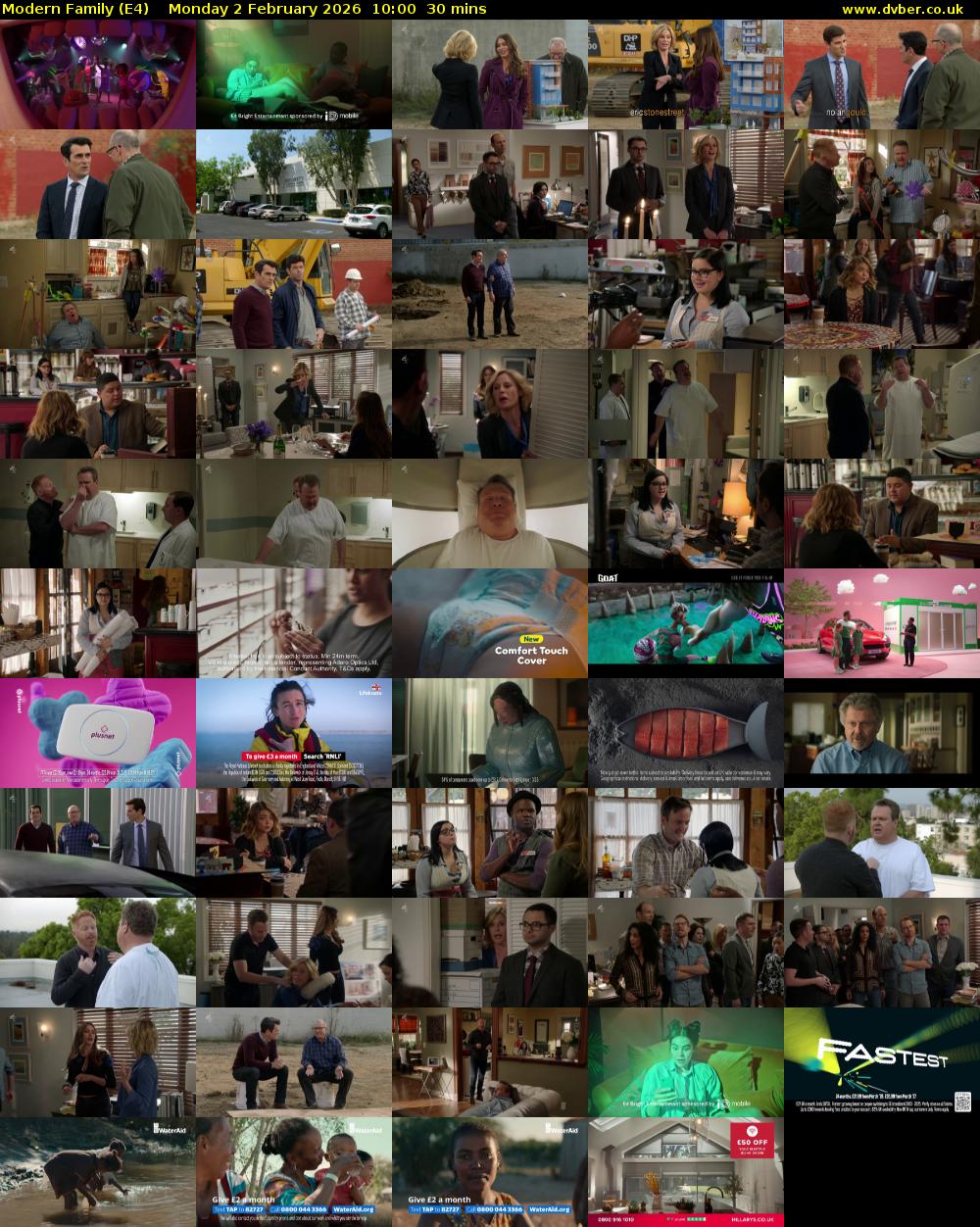 Modern Family (E4) Monday 2 February 2026 10:00 - 10:30