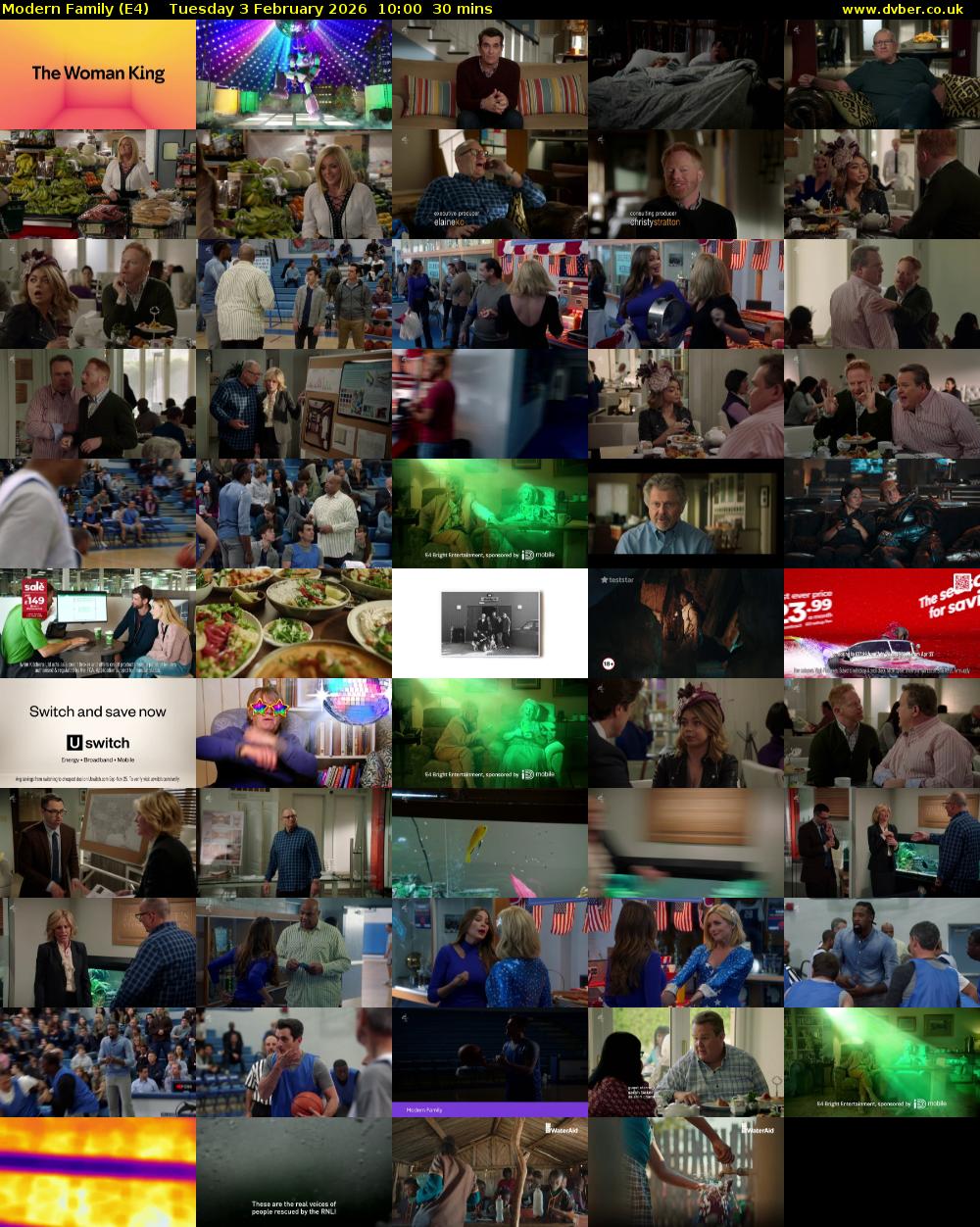 Modern Family (E4) Tuesday 3 February 2026 10:00 - 10:30