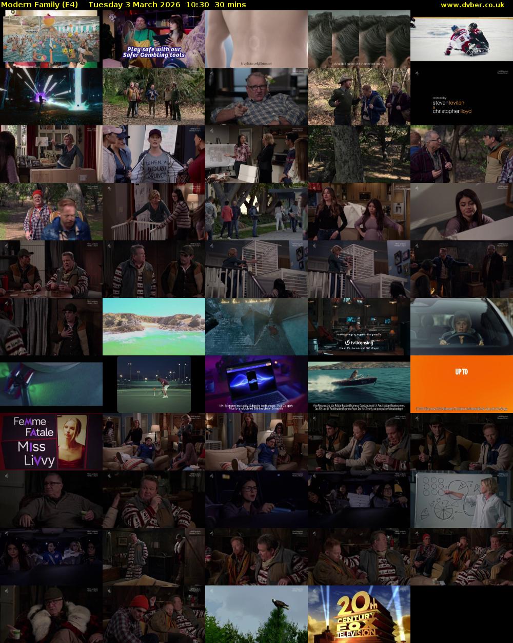 Modern Family (E4) Tuesday 3 March 2026 10:30 - 11:00