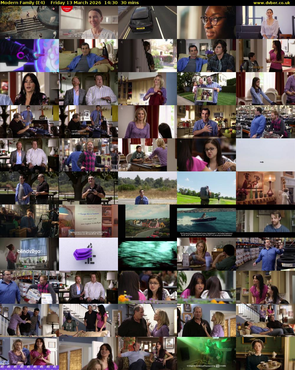 Modern Family (E4) Friday 13 March 2026 14:30 - 15:00