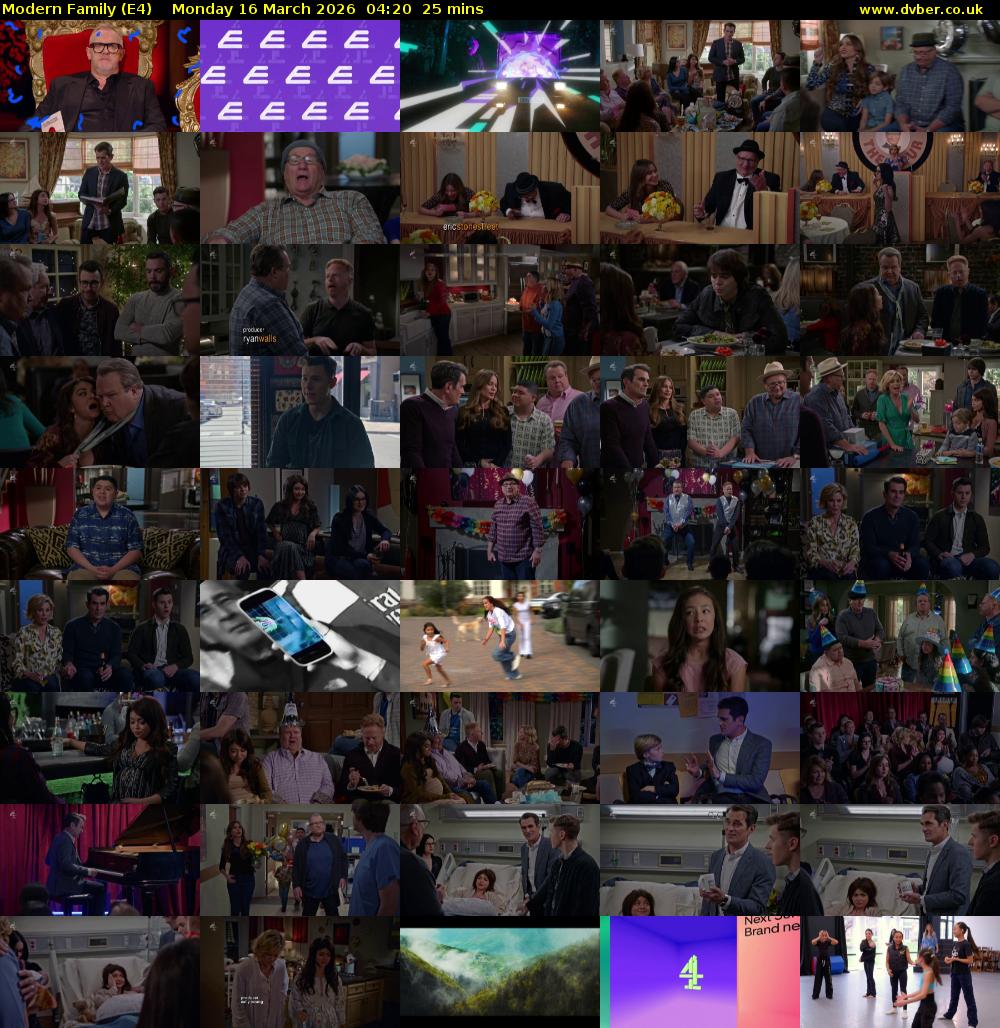 Modern Family (E4) Monday 16 March 2026 04:20 - 04:45