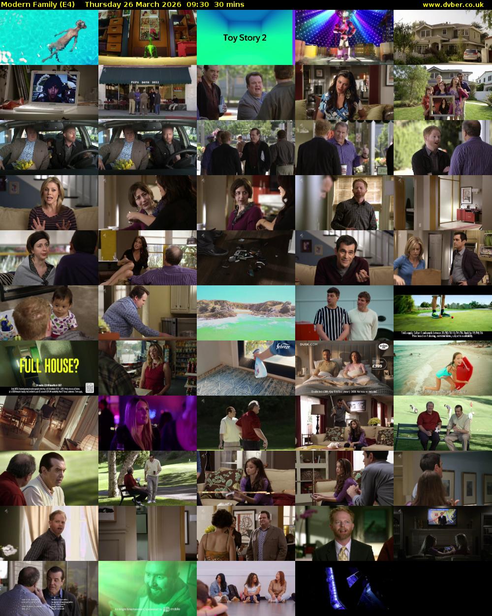 Modern Family (E4) Thursday 26 March 2026 09:30 - 10:00