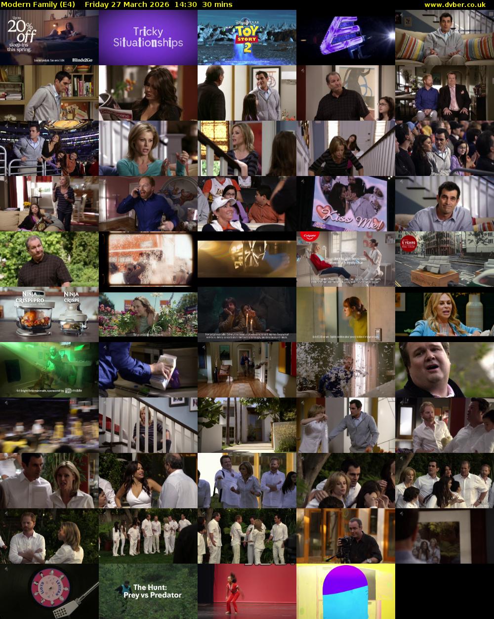 Modern Family (E4) Friday 27 March 2026 14:30 - 15:00