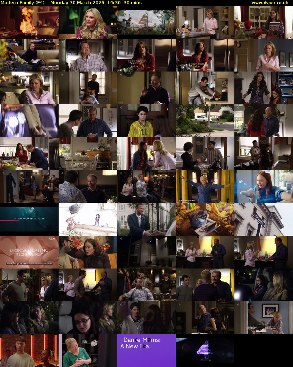 Modern Family (E4) Monday 30 March 2026 14:30 - 15:00