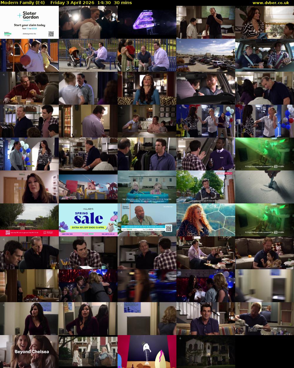 Modern Family (E4) Friday 3 April 2026 14:30 - 15:00
