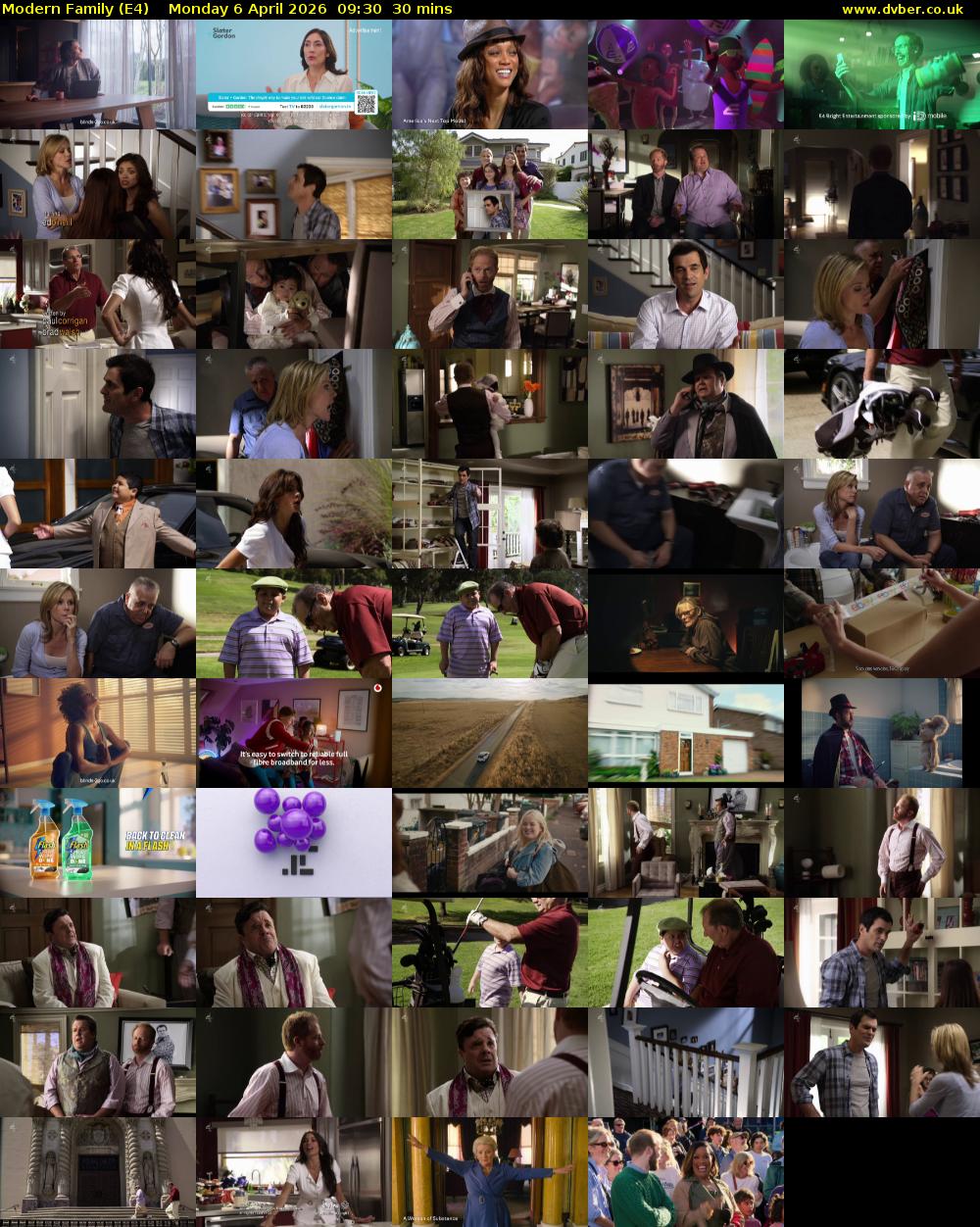 Modern Family (E4) Monday 6 April 2026 09:30 - 10:00