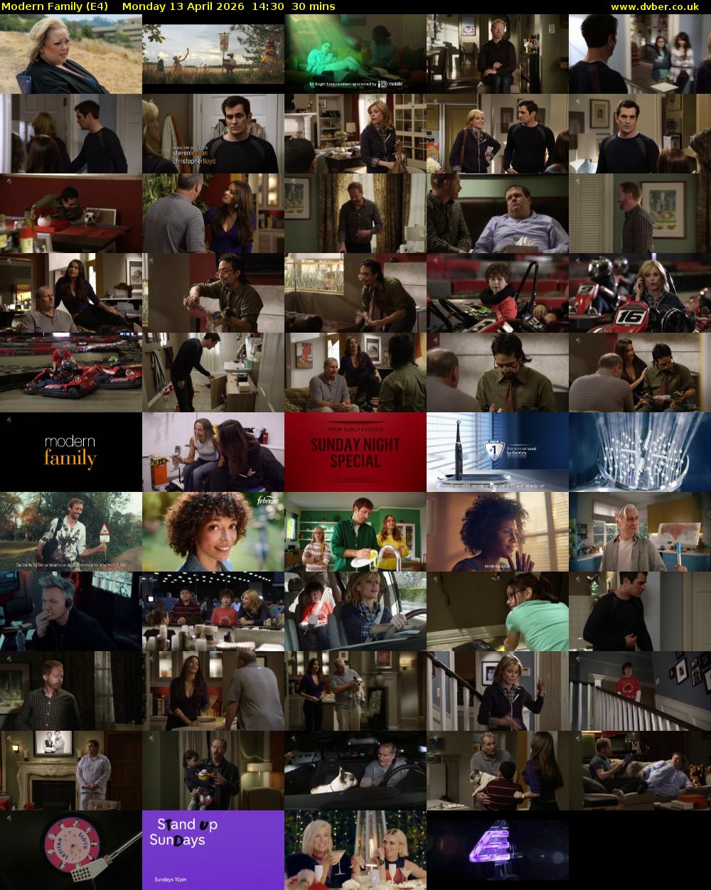 Modern Family (E4) Monday 13 April 2026 14:30 - 15:00