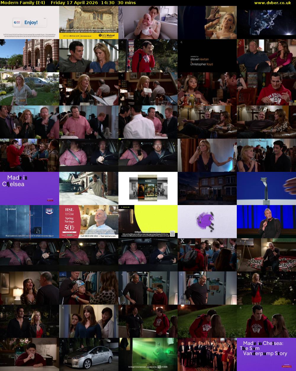 Modern Family (E4) Friday 17 April 2026 14:30 - 15:00