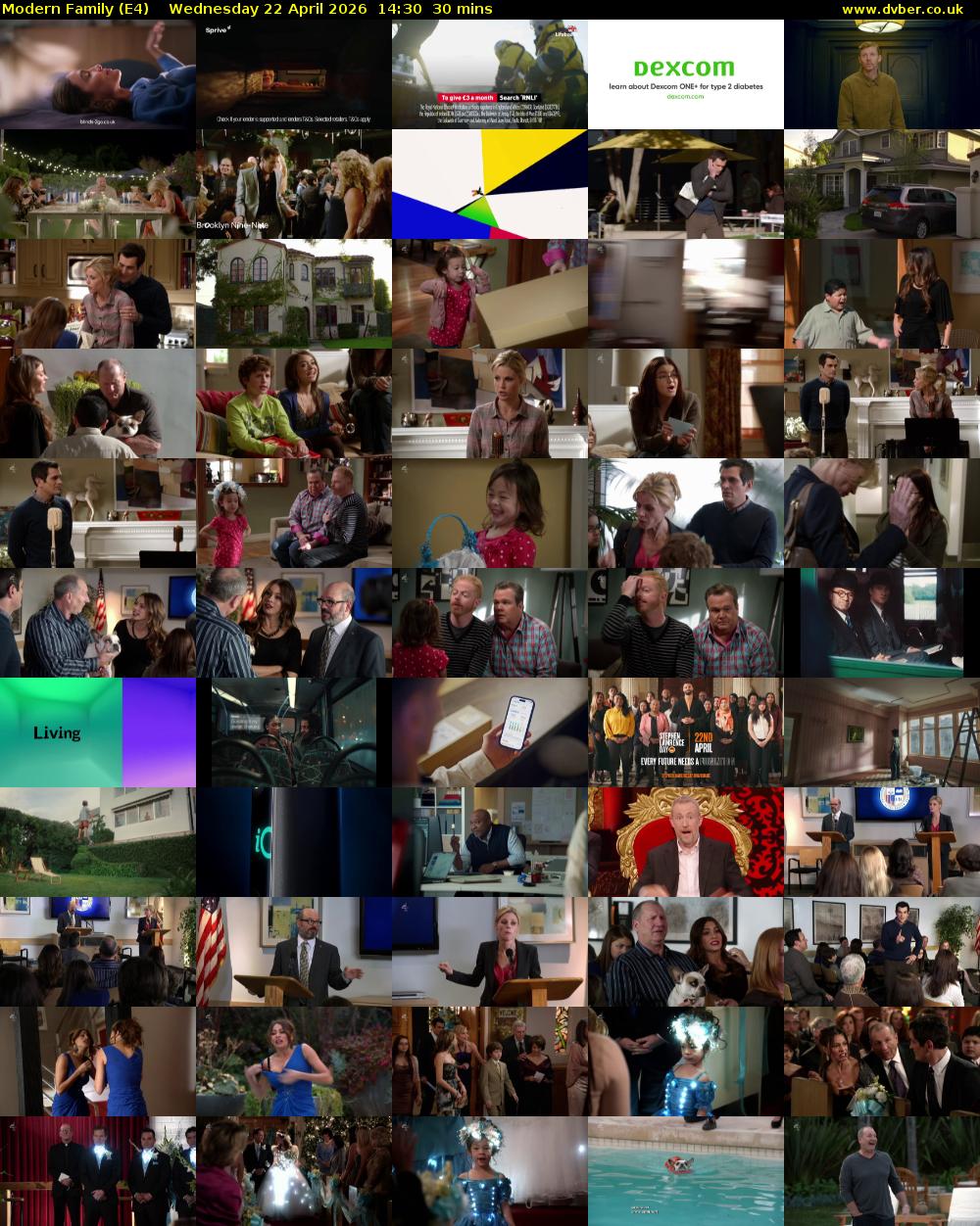 Modern Family (E4) Wednesday 22 April 2026 14:30 - 15:00