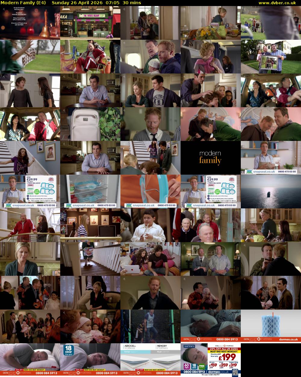 Modern Family (E4) Sunday 26 April 2026 07:05 - 07:35