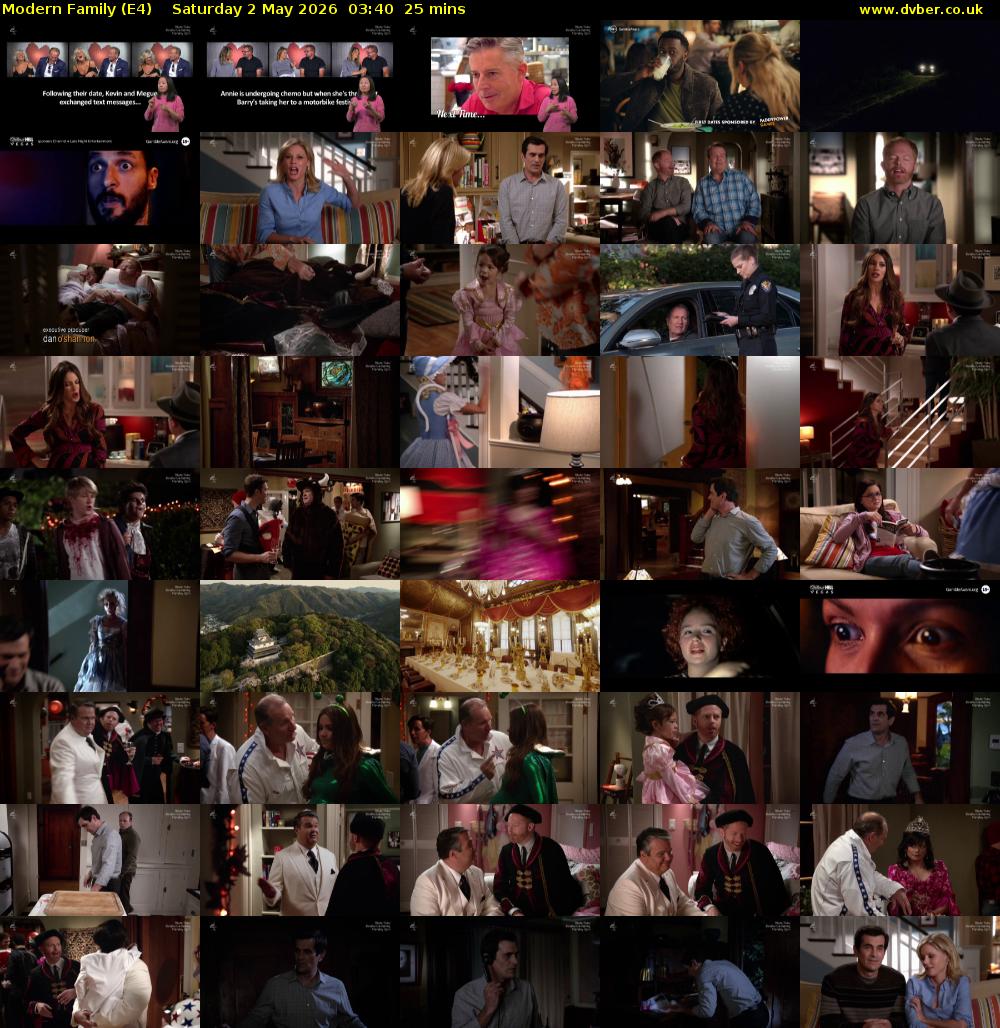 Modern Family (E4) Saturday 2 May 2026 03:40 - 04:05