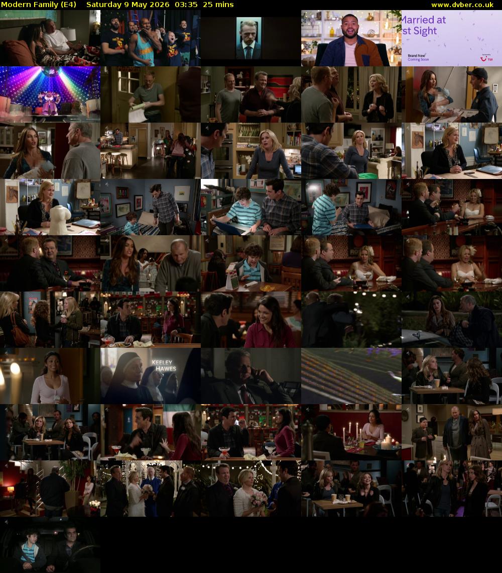 Modern Family (E4) Saturday 9 May 2026 03:35 - 04:00