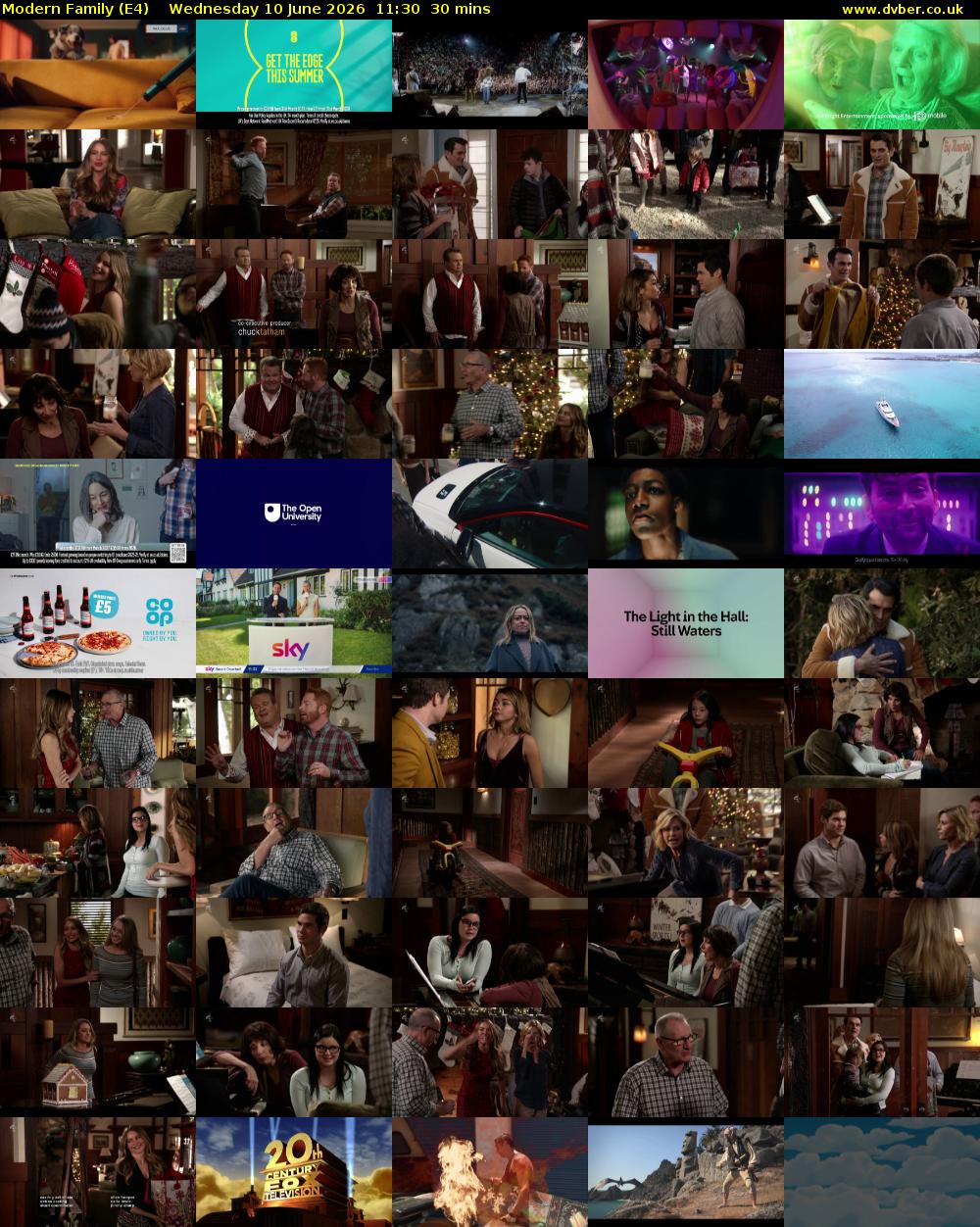 Modern Family (E4) Wednesday 10 June 2026 11:30 - 12:00