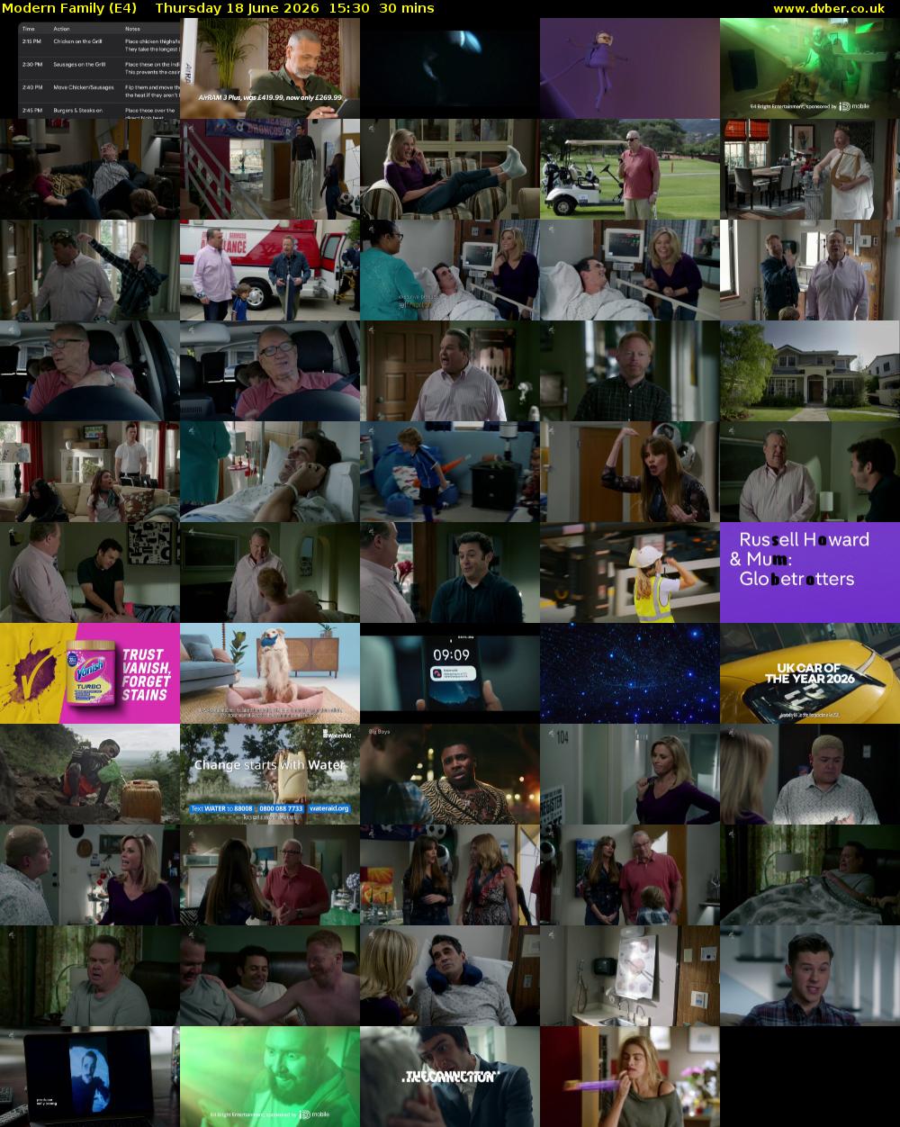 Modern Family (E4) Thursday 18 June 2026 15:30 - 16:00
