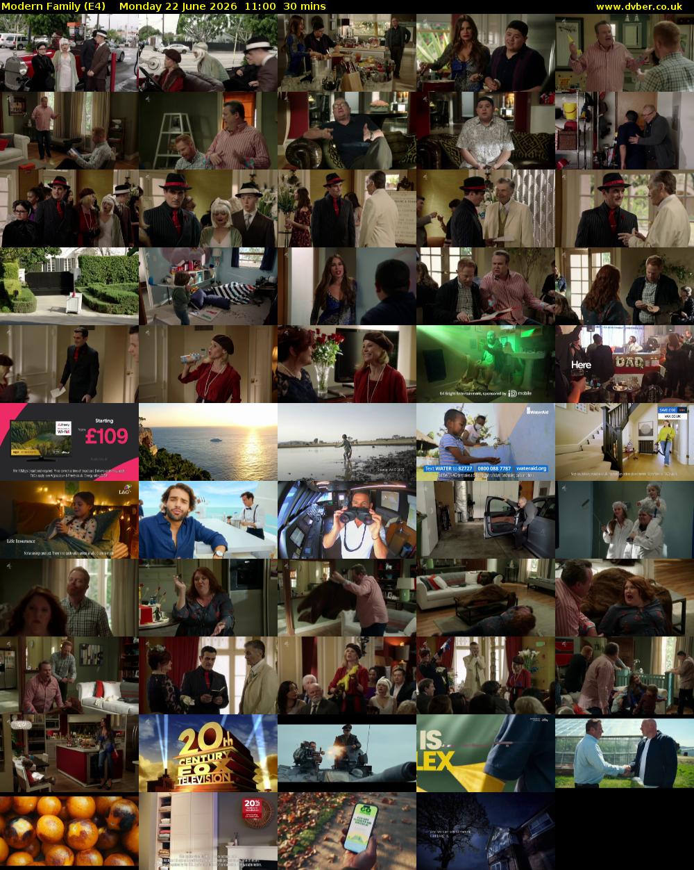 Modern Family (E4) Monday 22 June 2026 11:00 - 11:30