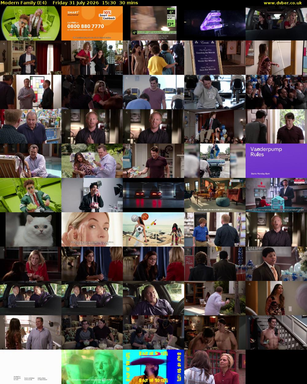 Modern Family (E4) Friday 31 July 2026 15:30 - 16:00