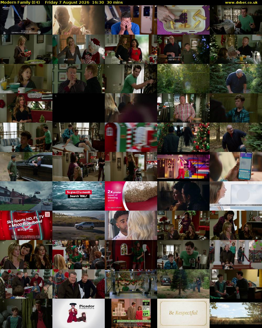 Modern Family (E4) Friday 7 August 2026 16:30 - 17:00