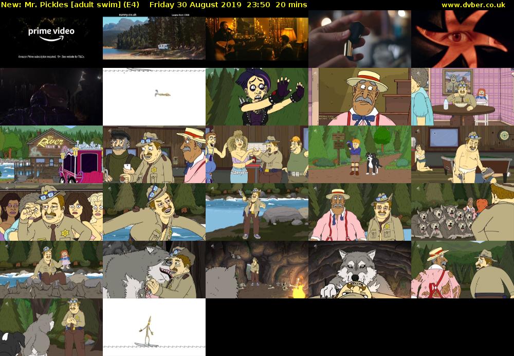 Mr. Pickles [adult swim] (E4) Friday 30 August 2019 23:50 - 00:10